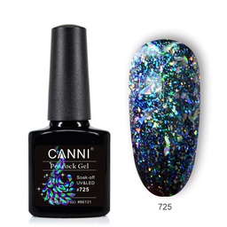 CANNI Peacock UV/LED gél lakk 7.3 ml No.725
