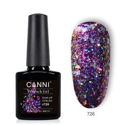 CANNI Peacock UV/LED gél lakk 7.3 ml No.726