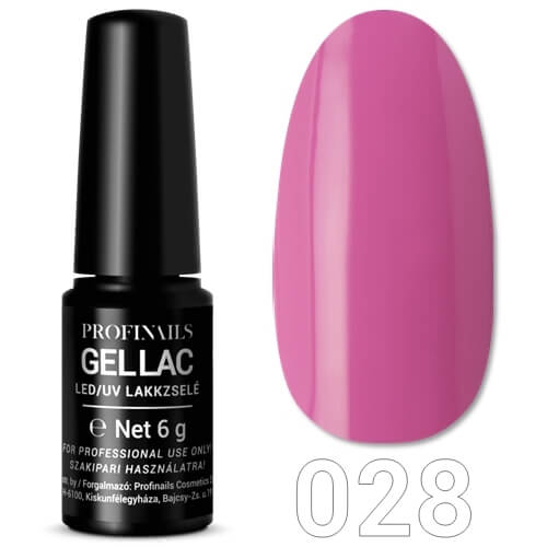 Profinails Gel Lac LED/UV lakkzselé 6gr No.028