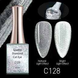 CANNI Sparkle Diamond Cat Eye UV/LED gél lakk 16 ml No.C128