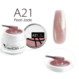 Venalisa Jelly Gel - új formula - 15 ml építőzselé - A21 Pearl Jade