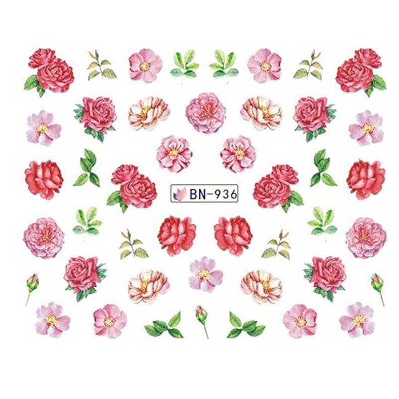 Köröm matrica No.936 rózsás - 85