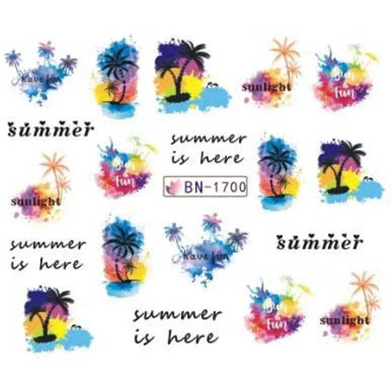 Köröm matrica No.1700 Summer is hire