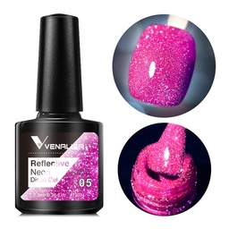 Venalisa Reflective Neon Disco Gel UV/LED Gél Lakk 7.5 ml - BD05