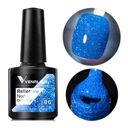Venalisa Reflective Neon Disco Gel UV/LED Gél Lakk 7.5 ml - BD06