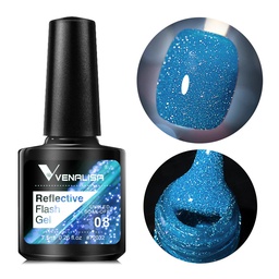 Venalisa Reflective Neon Disco Gel UV/LED Gél Lakk 7.5 ml - BD08