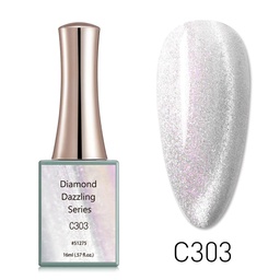 CANNI Diamond Dazzling UV/LED Cat Eye gél lakk 16 ml No.C303