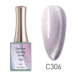 CANNI Diamond Dazzling UV/LED Cat Eye gél lakk 16 ml No.C306