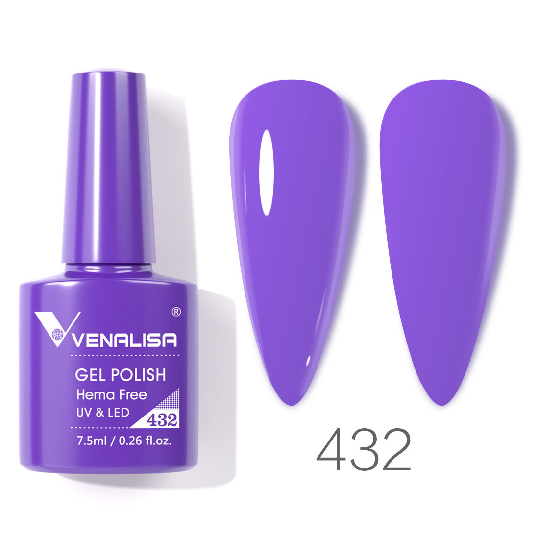 Venalisa UV/LED Gél Lakk 7.5 ml No.432