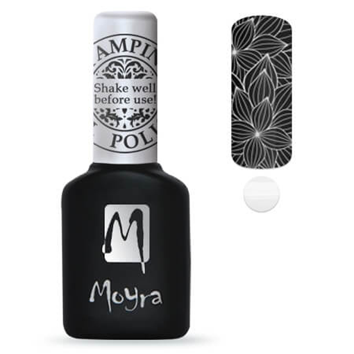 Moyra Nyomdazselé 12ml No. SGP03 fehér