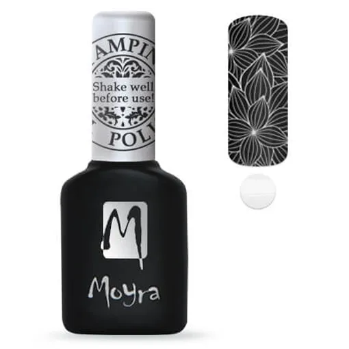 Moyra Nyomdazselé 10ml No. SGP03 fehér