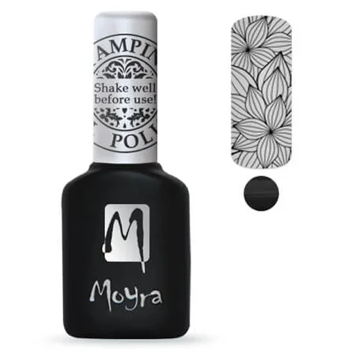 Moyra Nyomdazselé 10ml No. SGP01 fekete