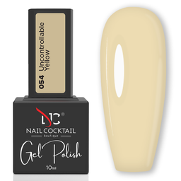 Nail Cocktail Boutique gél lakk 10 ml No.054 Uncontrollable Yellow