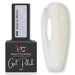 Nail Cocktail Boutique gél lakk 10 ml No.120 Radical White