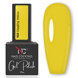 Nail Cocktail Boutique gél lakk 10 ml No.103 Giggling Yellow