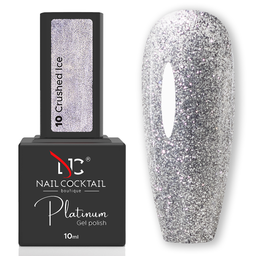 Nail Cocktail Boutique Platinum gél lakk 10 ml No.10 Crushed Ice