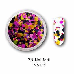 PN Nailfetti - Konfetti Flitter - No.03