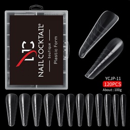 NCB Poly Gél Tip szett - 120 db - No.11 Orosz mandula