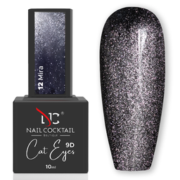 Nail Cocktail Boutique 9D Cat Eye gél lakk 10 ml No.12 Mira