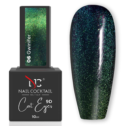 Nail Cocktail Boutique 9D Cat Eye gél lakk 10 ml No.06 Gwinifer