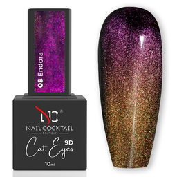 Nail Cocktail Boutique 9D Cat Eye gél lakk 10 ml No.08 Endora