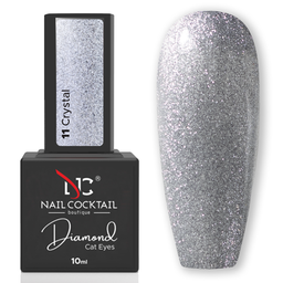 Nail Cocktail Boutique Diamond Cat Eye gél lakk 10 ml No.11 Crystal