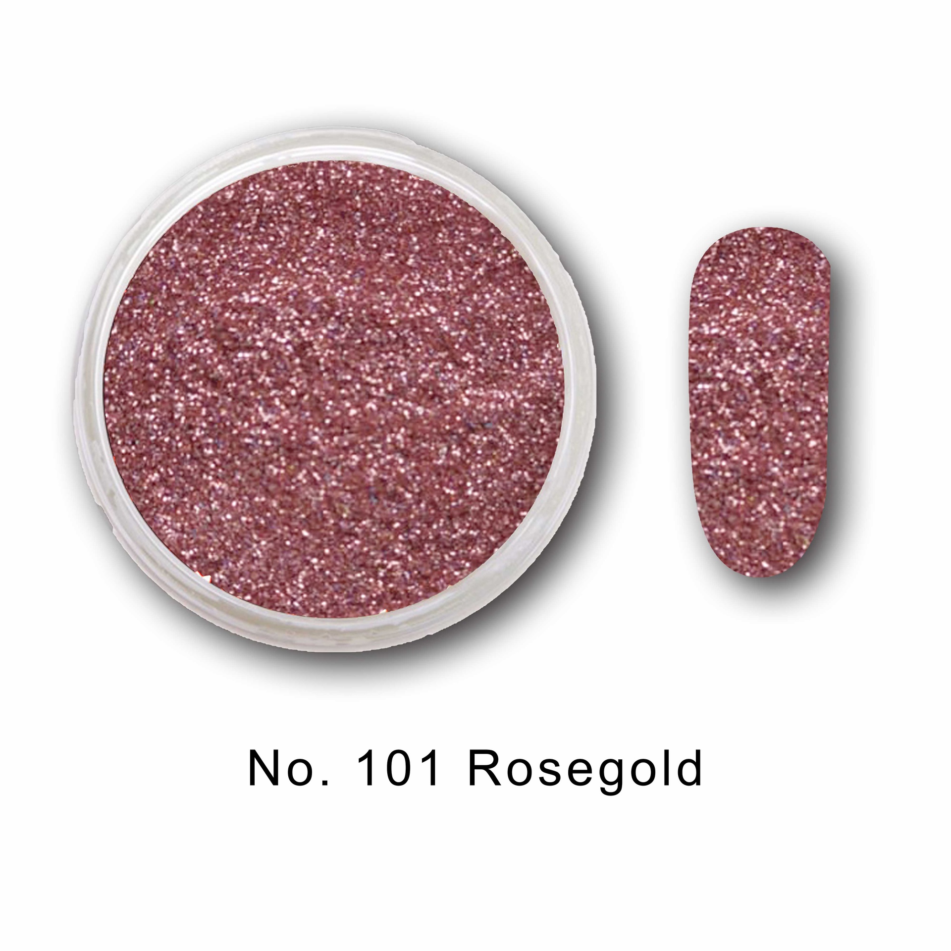 PN Csillámpor No.101 - 1gr - Rosegold