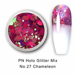 PN Holo glitter mix No.27 Chameleon