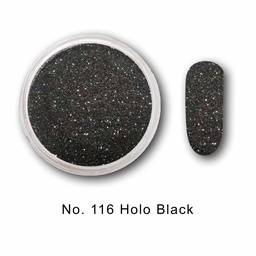 PN Csillámpor No.116 - 1gr - Holo Black