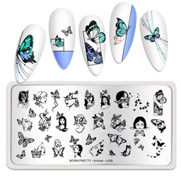 BORN PRETTY nyomdalemez - Animal L008