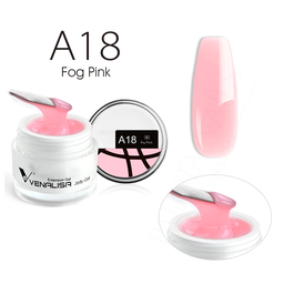 Venalisa Jelly Gel - új formula - 50 ml építőzselé - A18 Fog Pink