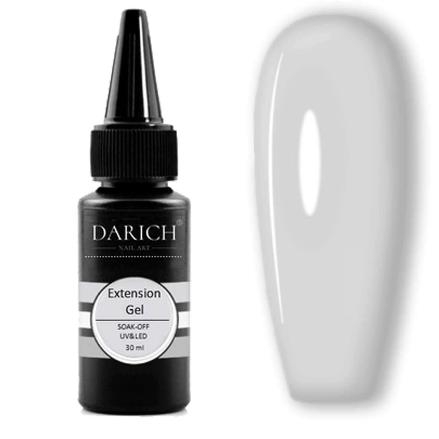 DARICH Extension Gel utántöltő 30 ml No.RM01 Milky White - ÚJ FORMULA