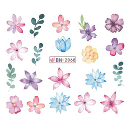 Köröm matrica No.2068- 51 virágok