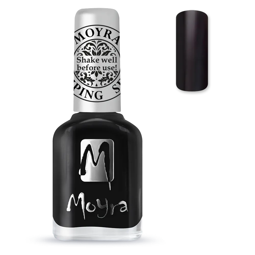 Moyra nyomdalakk 12 ml SP06 fekete