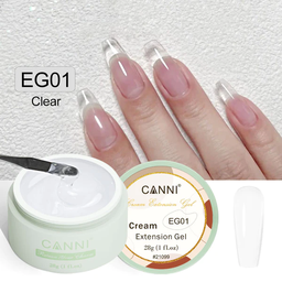 CANNI Cream Extension gel - építőzselé - 28g - EG01
