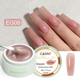 CANNI Cream Extension gel - építőzselé - 28g - EG08