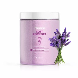 Nappa Soft Comfort Lábáztató só - Levendulás 1250g