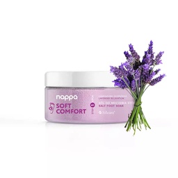 Nappa Soft Comfort Lábáztató só - Levendulás 400g