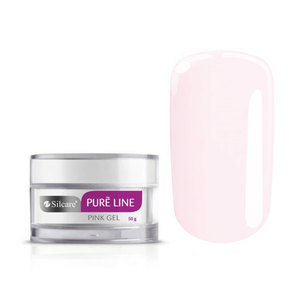 Silcare Pure Line Gél (Transparent) Pink 50g