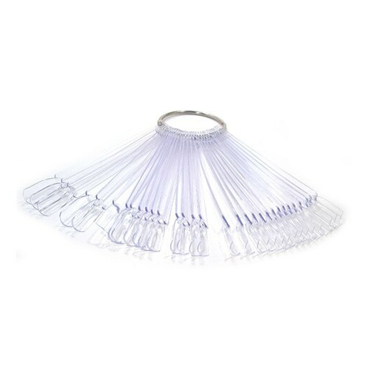 Margaréta legyező 50 db-os clear (ovális formájú)