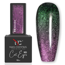 Nail Cocktail Boutique 9D Cat Eye gél lakk 10 ml No.03