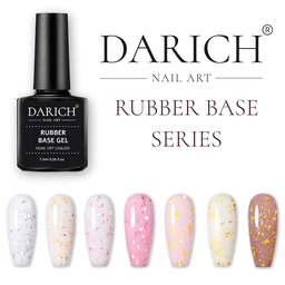DARICH Rubber Base Gel teljes szett 7x 7.5 ml
