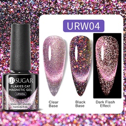 UR SUGAR 7 ml - Flakies Cat Magnetic Gel - URW04