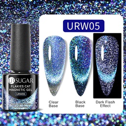 UR SUGAR 7 ml - Flakies Cat Magnetic Gel - URW05