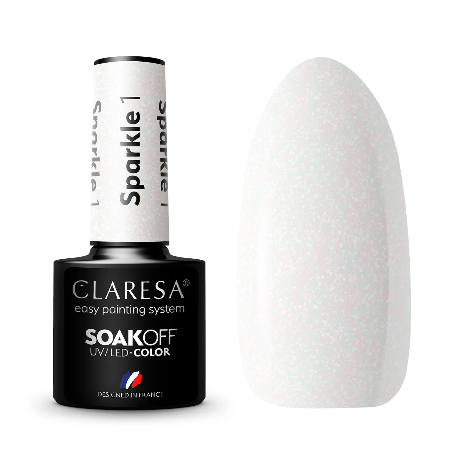 CLARESA UV/LED gél lakk 5g - SPARKLE 1