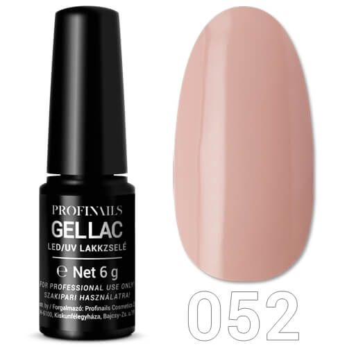 Profinails Gel Lac LED/UV lakkzselé 6gr No.052