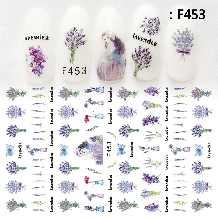 Köröm matrica 3D-s No.F453-111