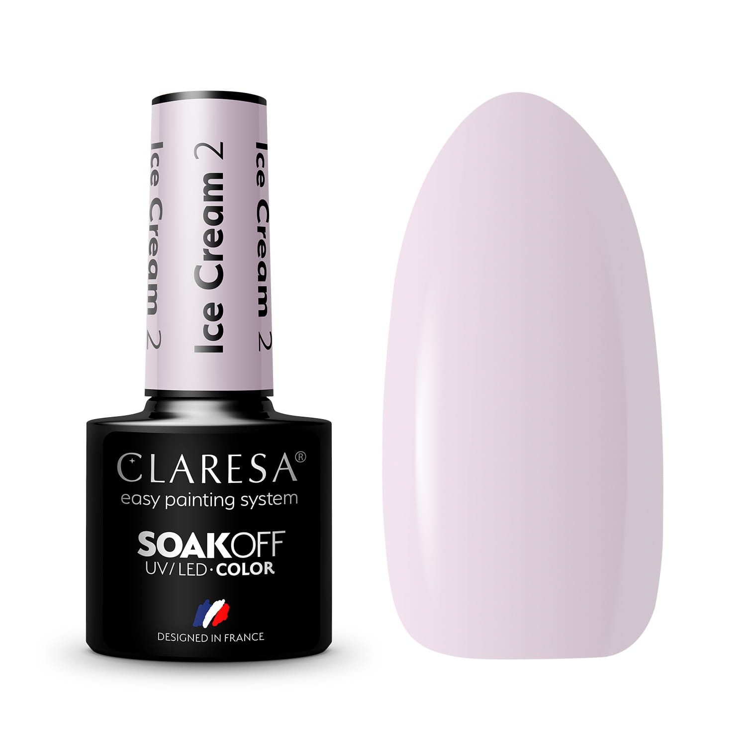 CLARESA UV/LED gél lakk 5g - Ice Cream 2