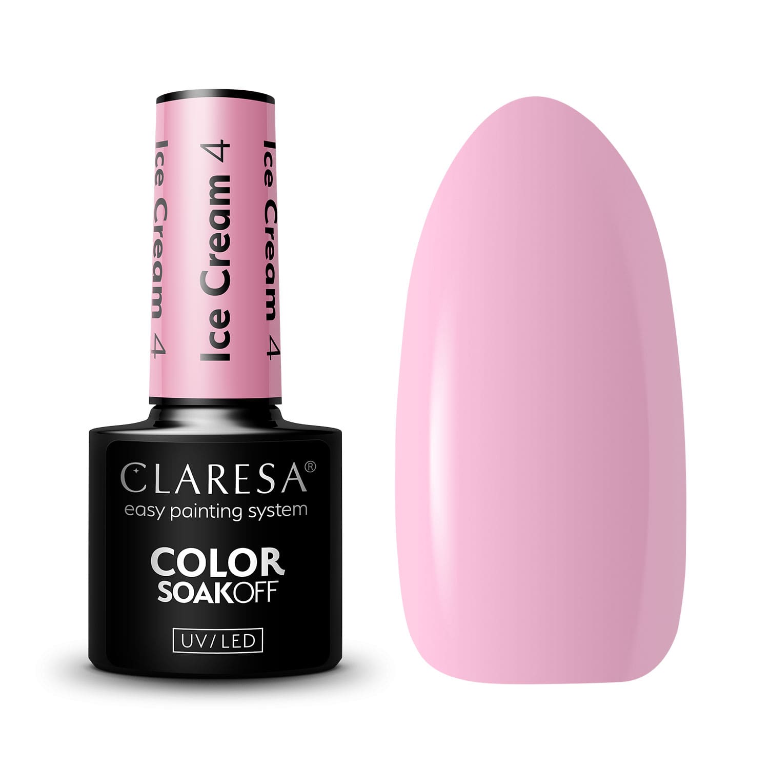 CLARESA UV/LED gél lakk 5g - Ice Cream 4