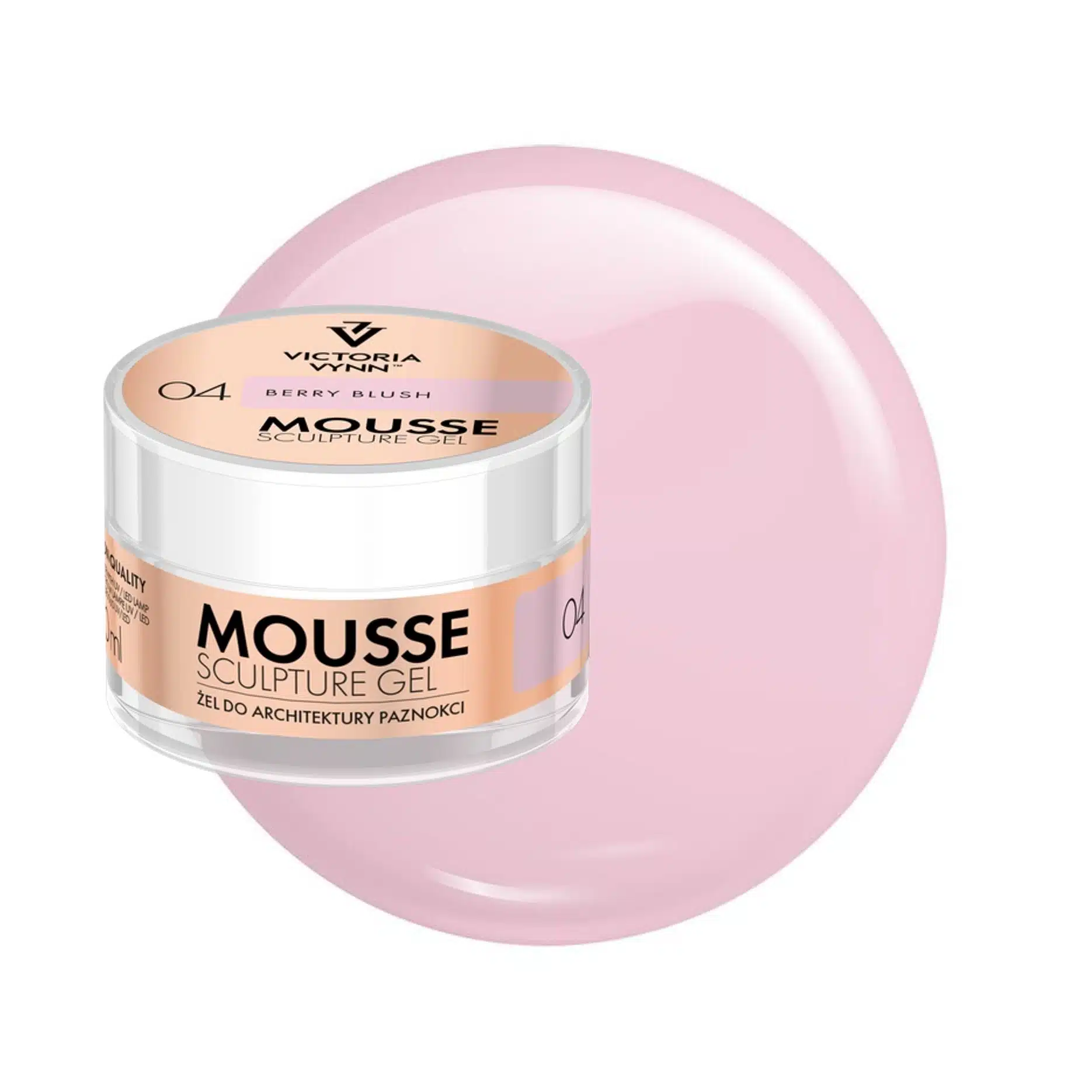 Victoria Vynn MOUSSE SCULPTURE GEL 50ml No.04 Berry Blush